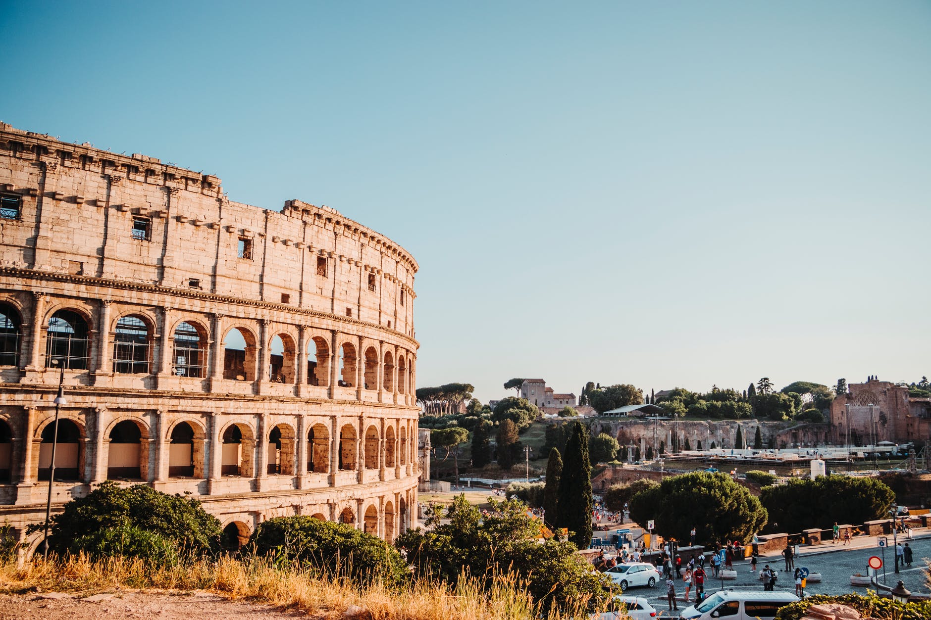 photo of colosseum during daytime